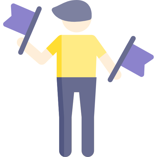 Marching icon