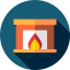 Fireplace icon 64x64