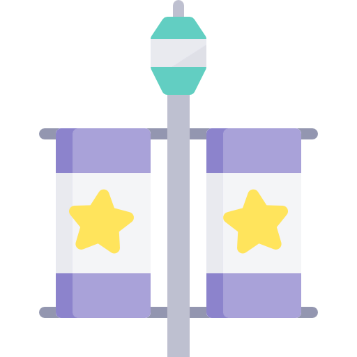 Pole flag icon