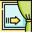 Curtain icon 64x64