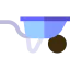 Wheelbarrow icon 64x64