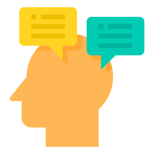 Human mind icon