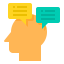 Human mind icon 64x64