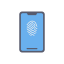 Fingerprint scan icon 64x64