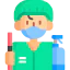 Cleaning staff Symbol 64x64