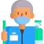 Cleaning staff Symbol 64x64