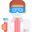 Lab technician icon 64x64