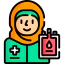 Blood transfusion icon 64x64