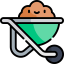Wheelbarrow icon 64x64