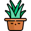 Plant pot icon 64x64