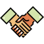 Handshake icon 64x64