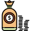 Money bag icon 64x64
