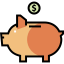 Piggy bank icon 64x64