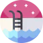 Swimming pool icon 64x64