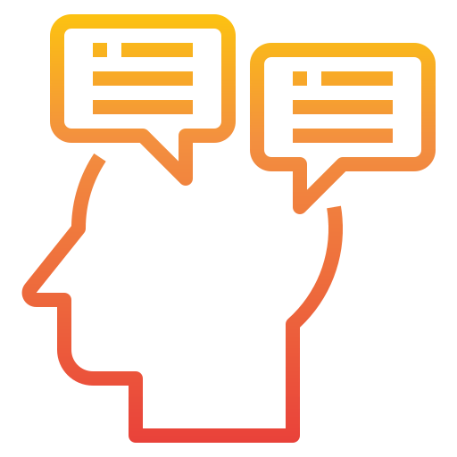 Human mind icon