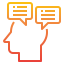 Human mind icon 64x64