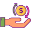 Return on investment icon 64x64