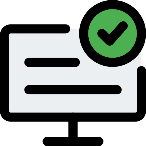 Tick mark icon