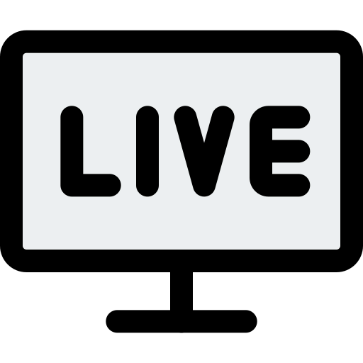 Live streaming icon