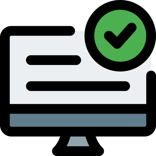 Tick mark icon