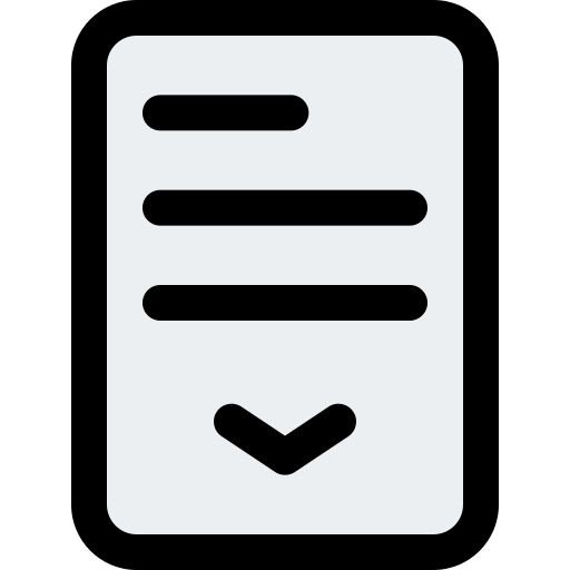 Scroll bar icon