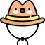 Cowboy hat icon 64x64