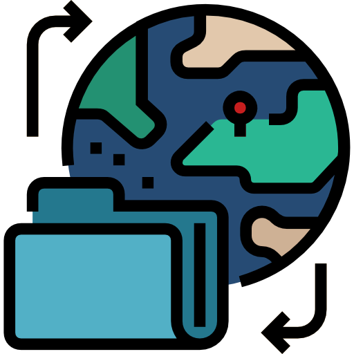 Data sharing icon