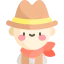 Cowboy icon 64x64