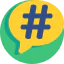 Hashtag Symbol 64x64