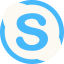 Skype Symbol 64x64