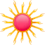 Sun icon 64x64