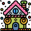 Gingerbread house Ikona 64x64