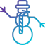 Snowman icon 64x64