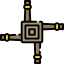 Brigid cross icon 64x64