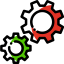 Gears icon 64x64
