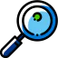 Magnifying glass icon 64x64