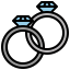 Wedding ring icon 64x64