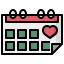 Calendar icon 64x64