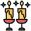 Candles icon 64x64