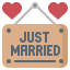 Just married icon 64x64