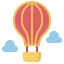 Hot air balloon icon 64x64