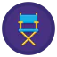 Folding chair icon 64x64