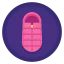 Sleeping bag icon 64x64