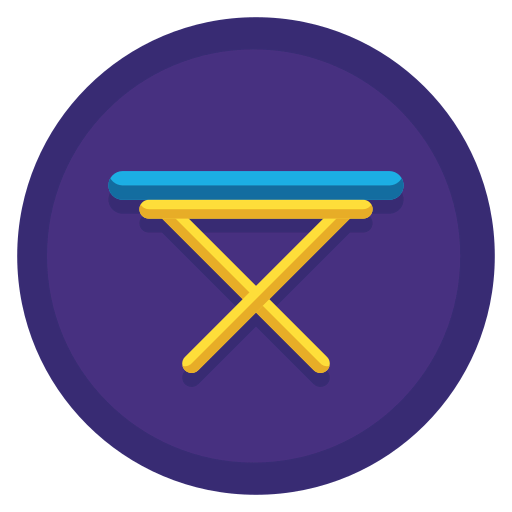 Camping table icon