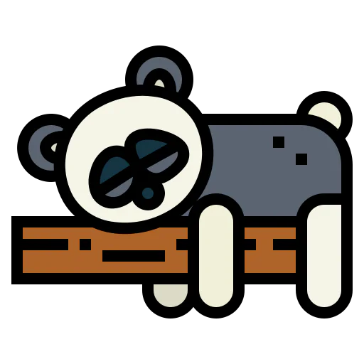 Panda bear icon