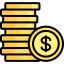 Coin stack Symbol 64x64