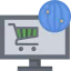 Shopping cart icon 64x64