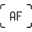 Auto focus ícono 64x64