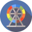 Ferris wheel icon 64x64