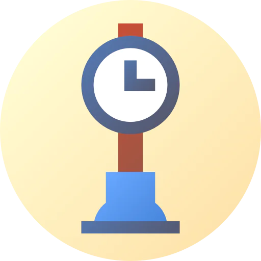 Clock ícono